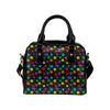 Chakra Pattern Print Design 01 Shoulder Handbag