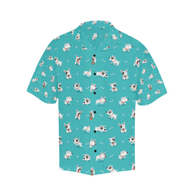 Bull Terriers Pattern Print Design 07 Men's Hawaiian Shirt