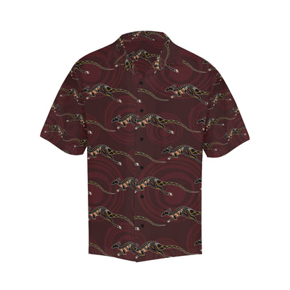 Kangaroos Pattern Print Design 05 Men's Hawaiian Shirt