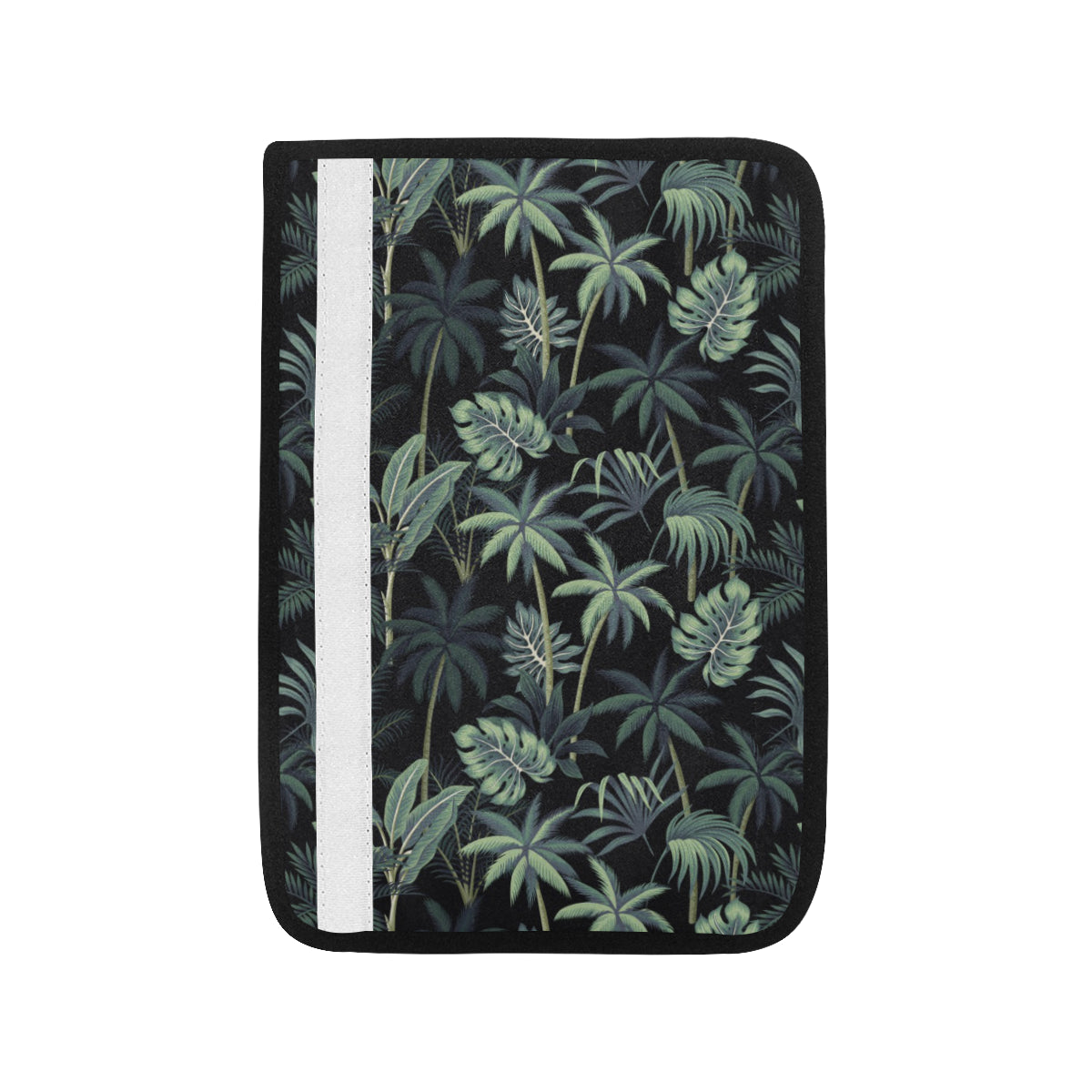 Rainforest Pattern Print Design RF02 Car Seat Belt Cover