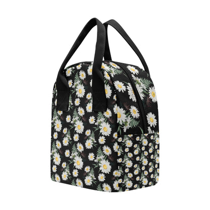 Daisy Pattern Print Design DS07 Insulated Lunch Bag