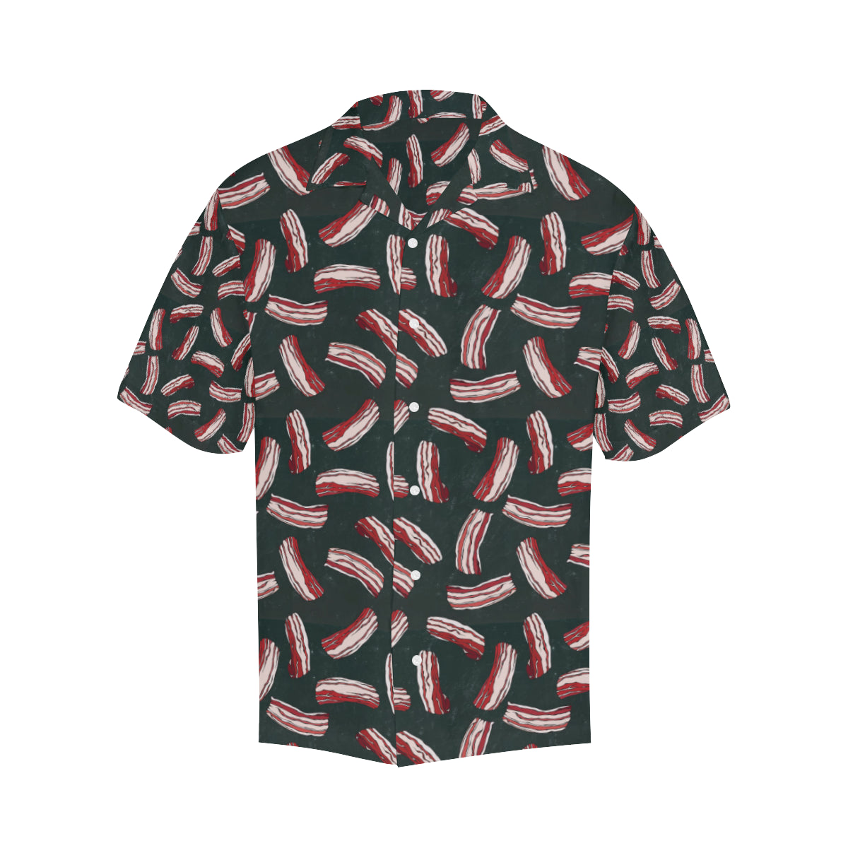 Bacon Pattern Print Design 02 Men's Hawaiian Shirt