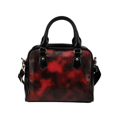 Nebula Pattern Print Design A03 Shoulder Handbag
