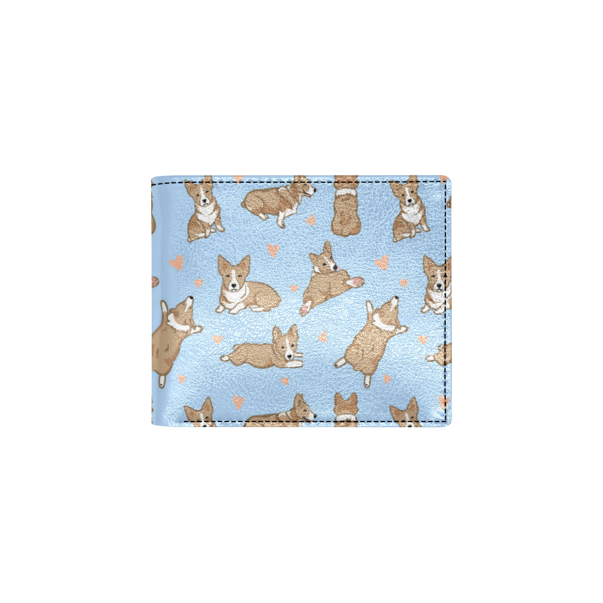 Pembroke Welsh Corgis Pattern Print Design A05 Men's ID Card Wallet