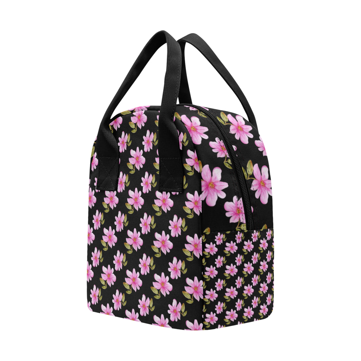 Magnolia Pattern Print Design MAG06 Insulated Lunch Bag