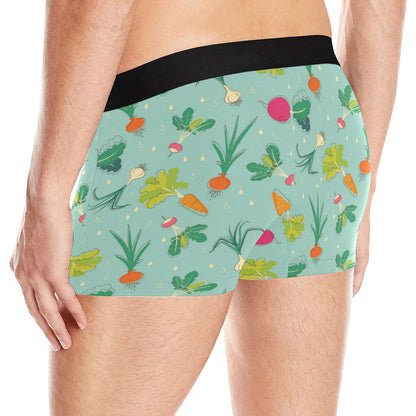 Radish Pattern Print Design A01 Men's Boxer Briefs