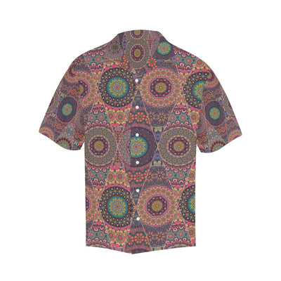 Bohemian Pattern Print Design 07 Men's Hawaiian Shirt