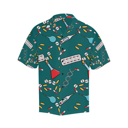 Nurse Pattern Print Design A05 Men's Hawaiian Shirt
