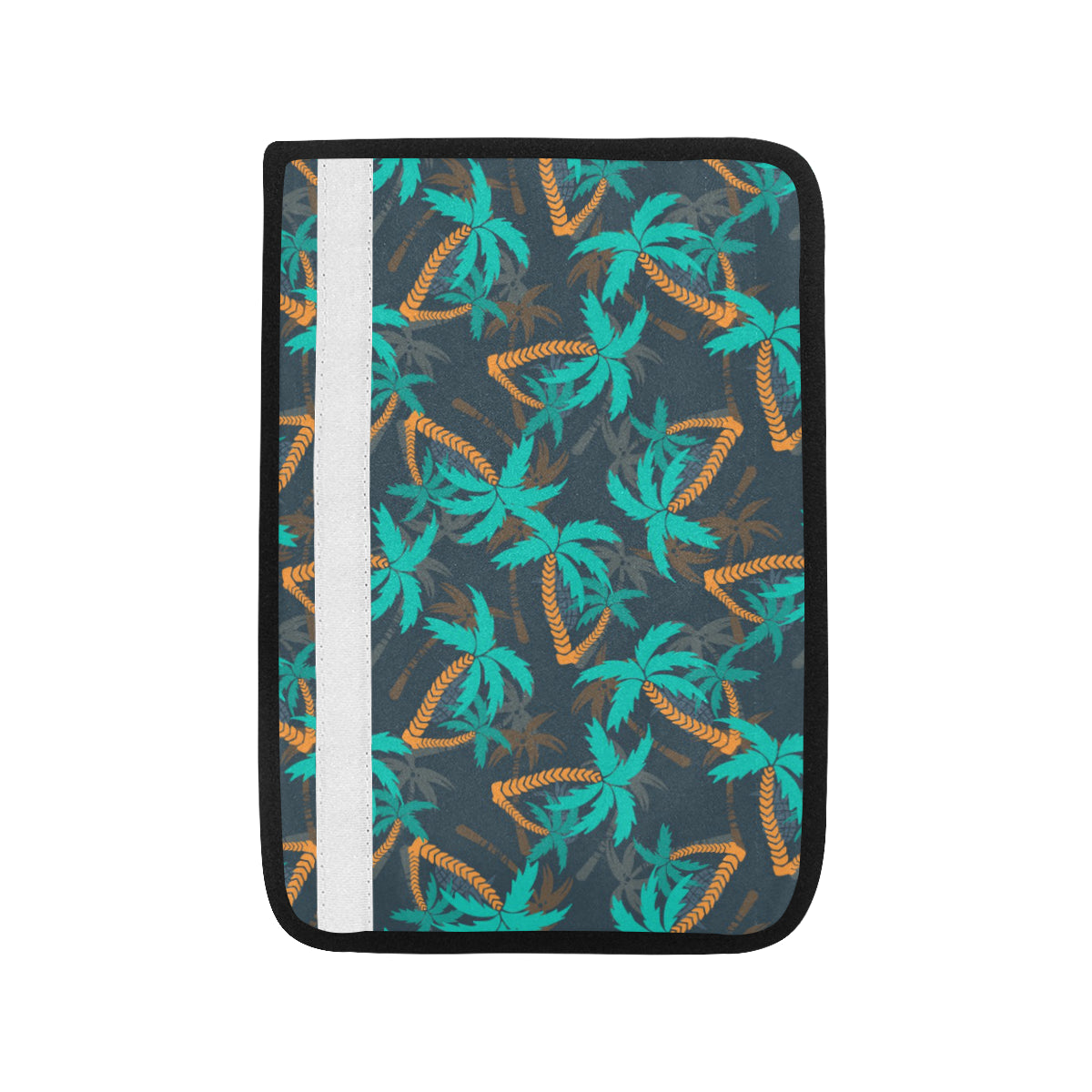 Palm Tree Pattern Print Design PT01 Car Seat Belt Cover