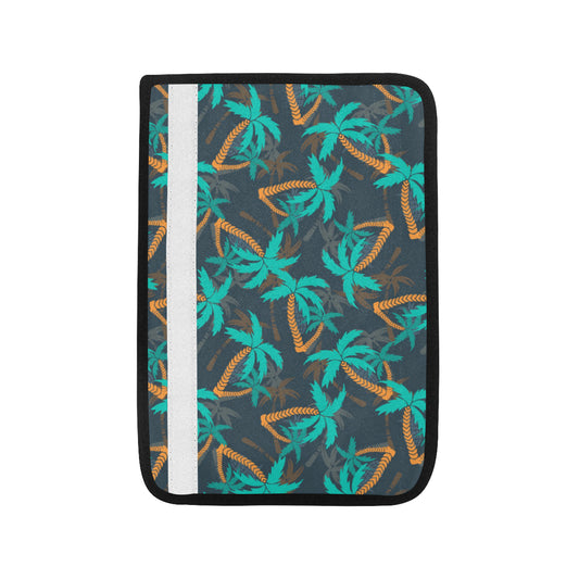 Palm Tree Pattern Print Design PT01 Car Seat Belt Cover