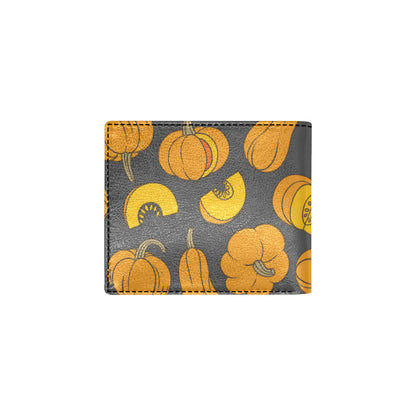 Pumpkin Pattern Print Design A03 Men's ID Card Wallet