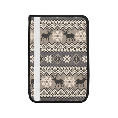 Nordic Pattern Print Design A01 Car Seat Belt Cover