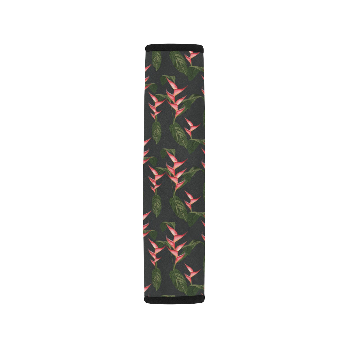 Heliconia Pattern Print Design HL07 Car Seat Belt Cover