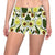 Avocado Pattern Print Design AC06 Yoga Shorts