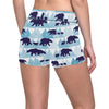 Bear Pattern Print Design BE01 Yoga Shorts