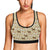 Beagle Pattern Print Design 01 Sports Bra