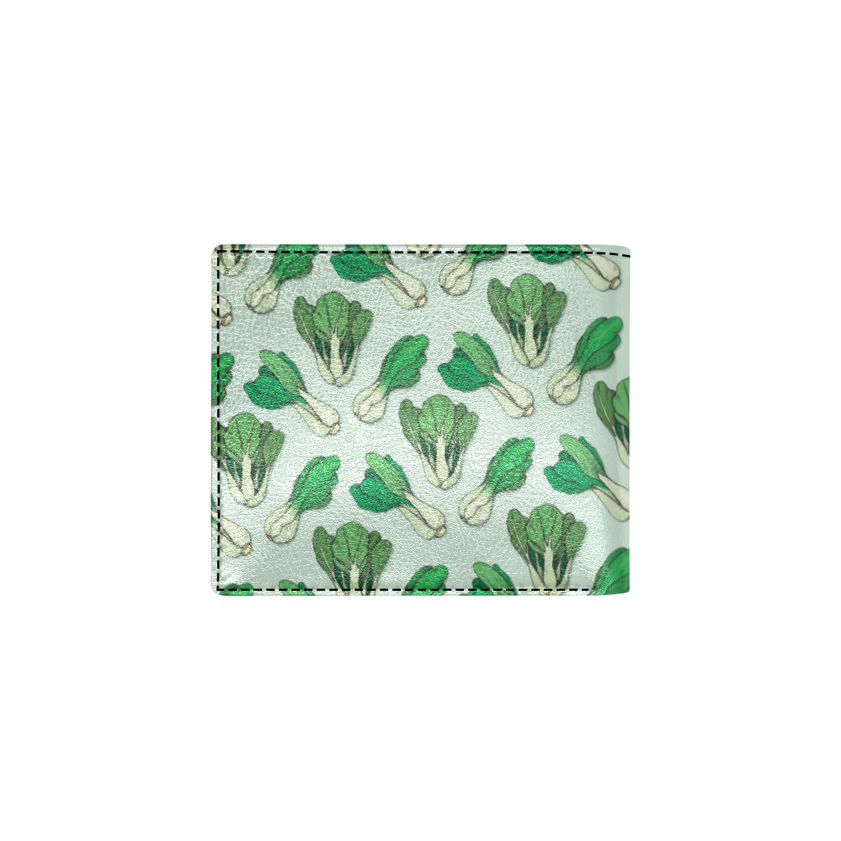 Bok Choy Pattern Print Design 01 Men's ID Card Wallet