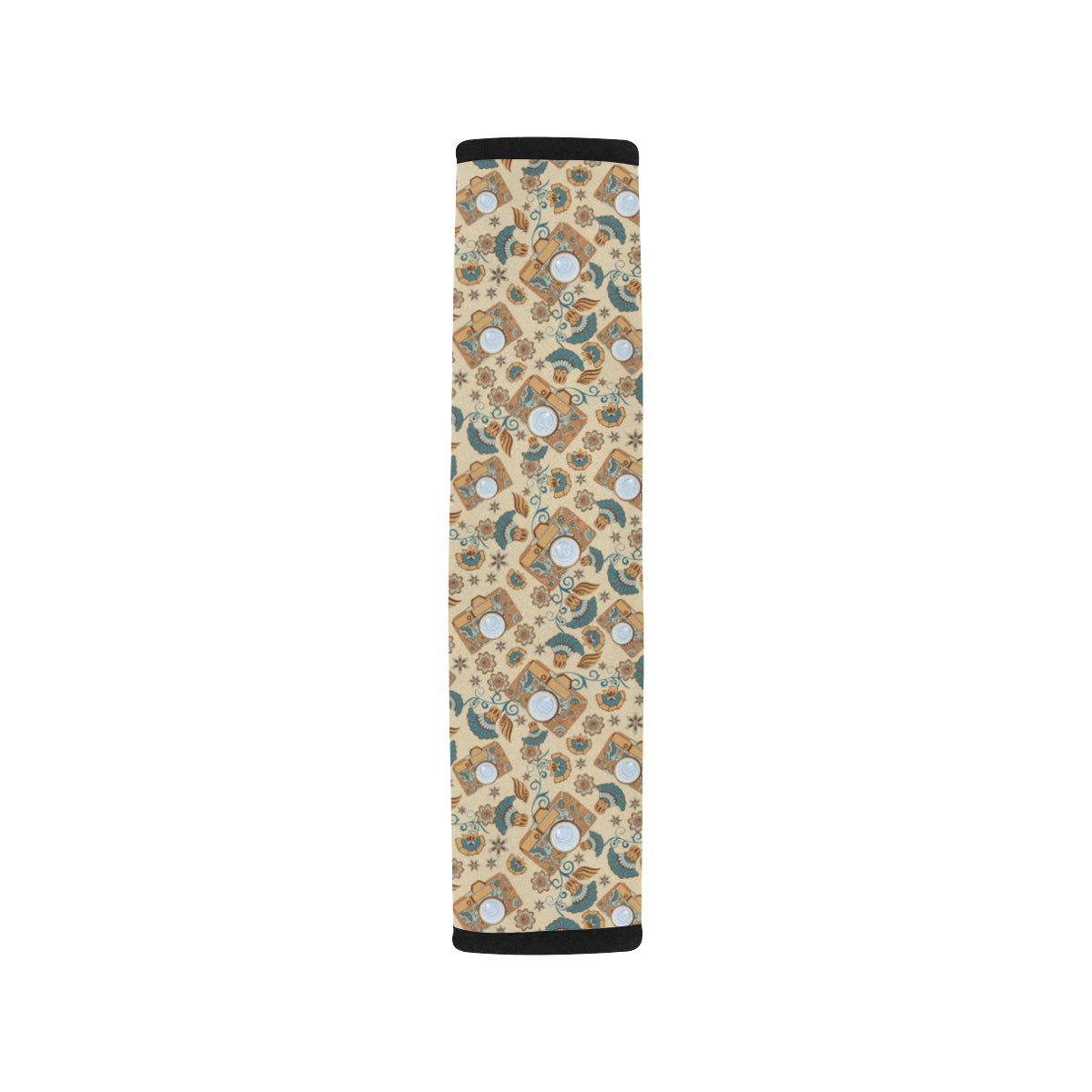 Camera Pattern Print Design 05 Car Seat Belt Cover