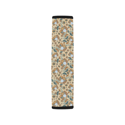 Camera Pattern Print Design 05 Car Seat Belt Cover