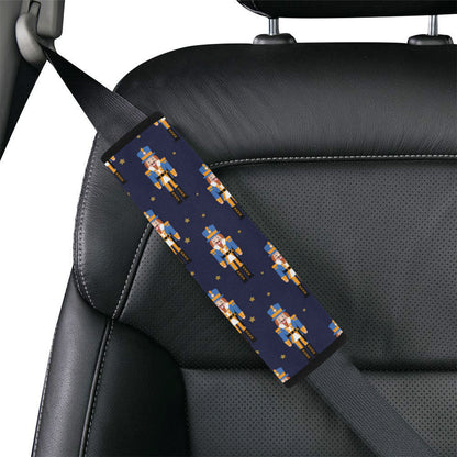 Nutcracker Pattern Print Design A04 Car Seat Belt Cover