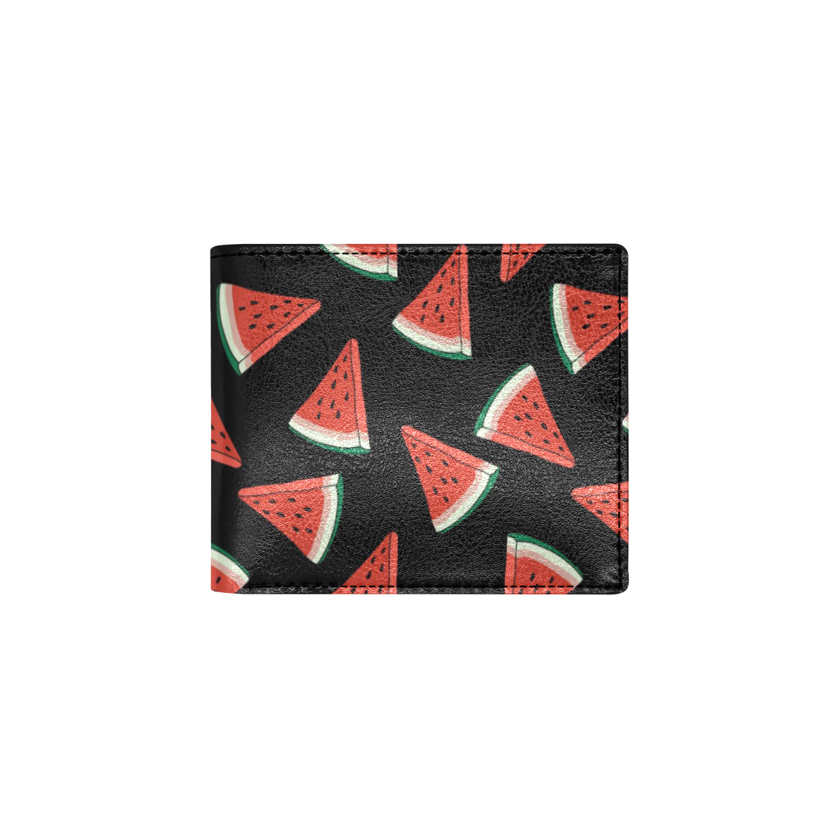 Watermelon Pattern Print Design WM01 Men's ID Card Wallet