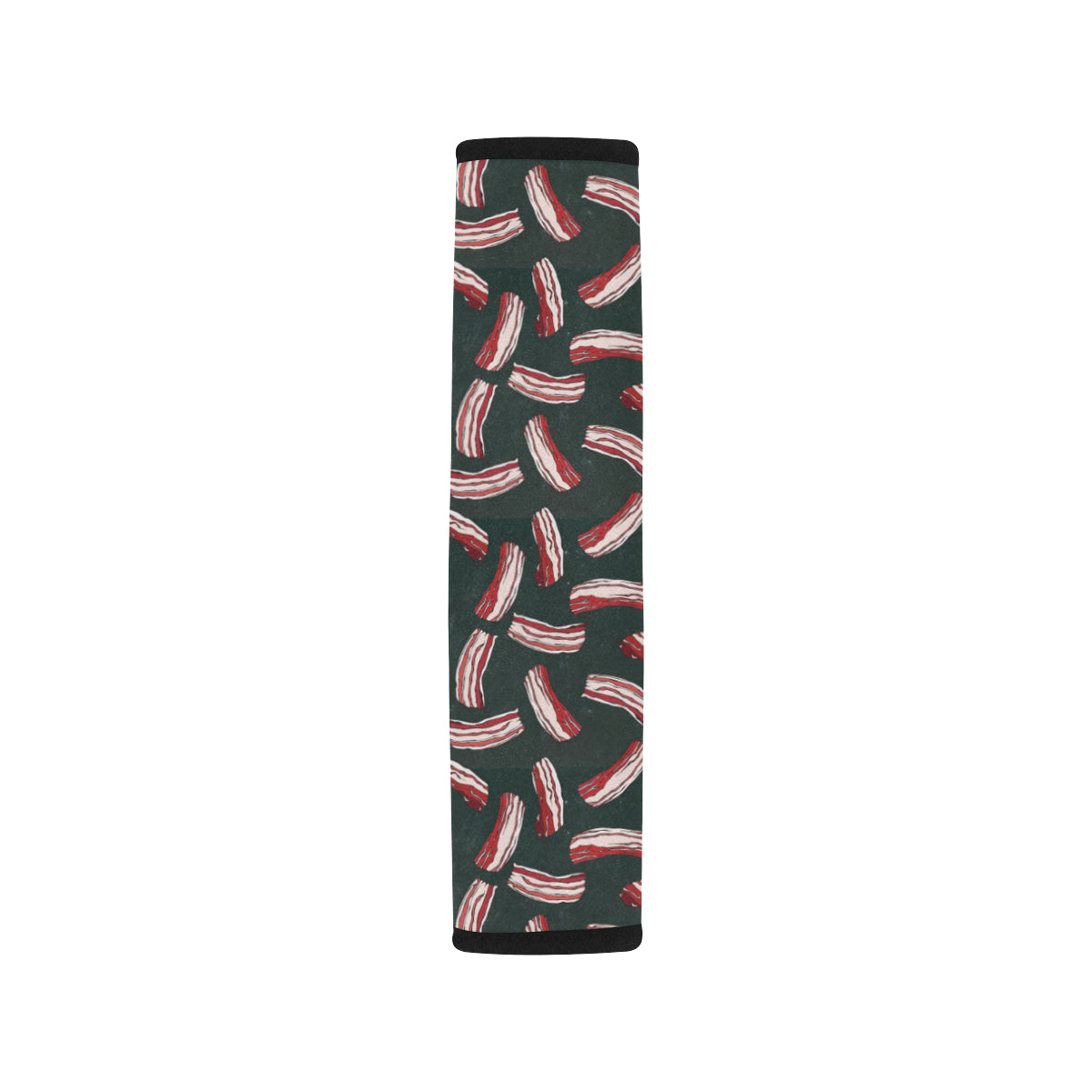 Bacon Pattern Print Design 02 Car Seat Belt Cover