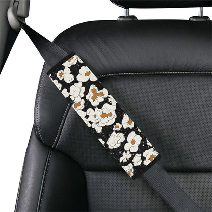 Popcorn Pattern Print Design A02 Car Seat Belt Cover