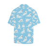 Sea Lion Cute Pattern Print Design 03 Men's Hawaiian Shirt