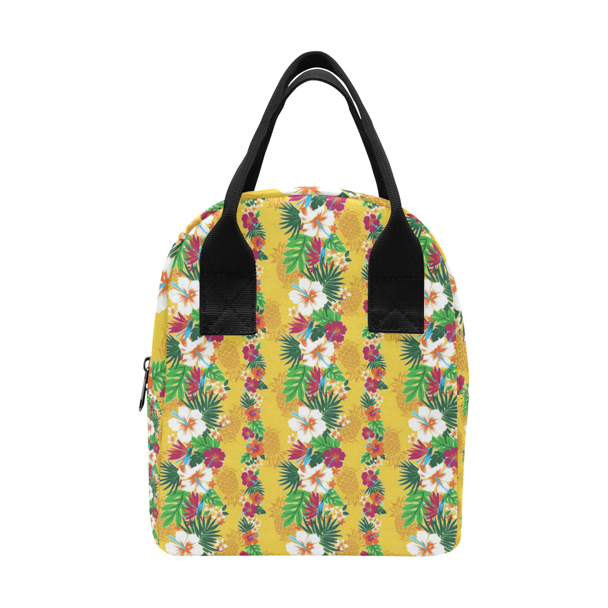 Hawaiian Themed Pattern Print Design H09 Insulated Lunch Bag