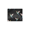 Hummingbird Pattern Print Design 06 Men's ID Card Wallet