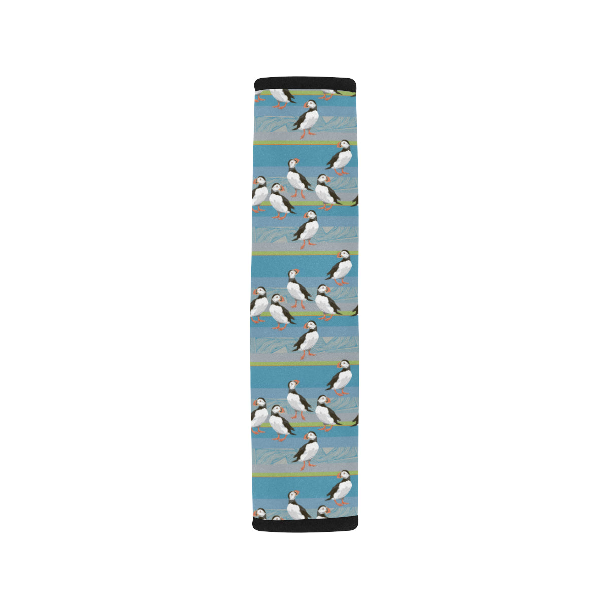 Puffin Pattern Print Design A01 Car Seat Belt Cover