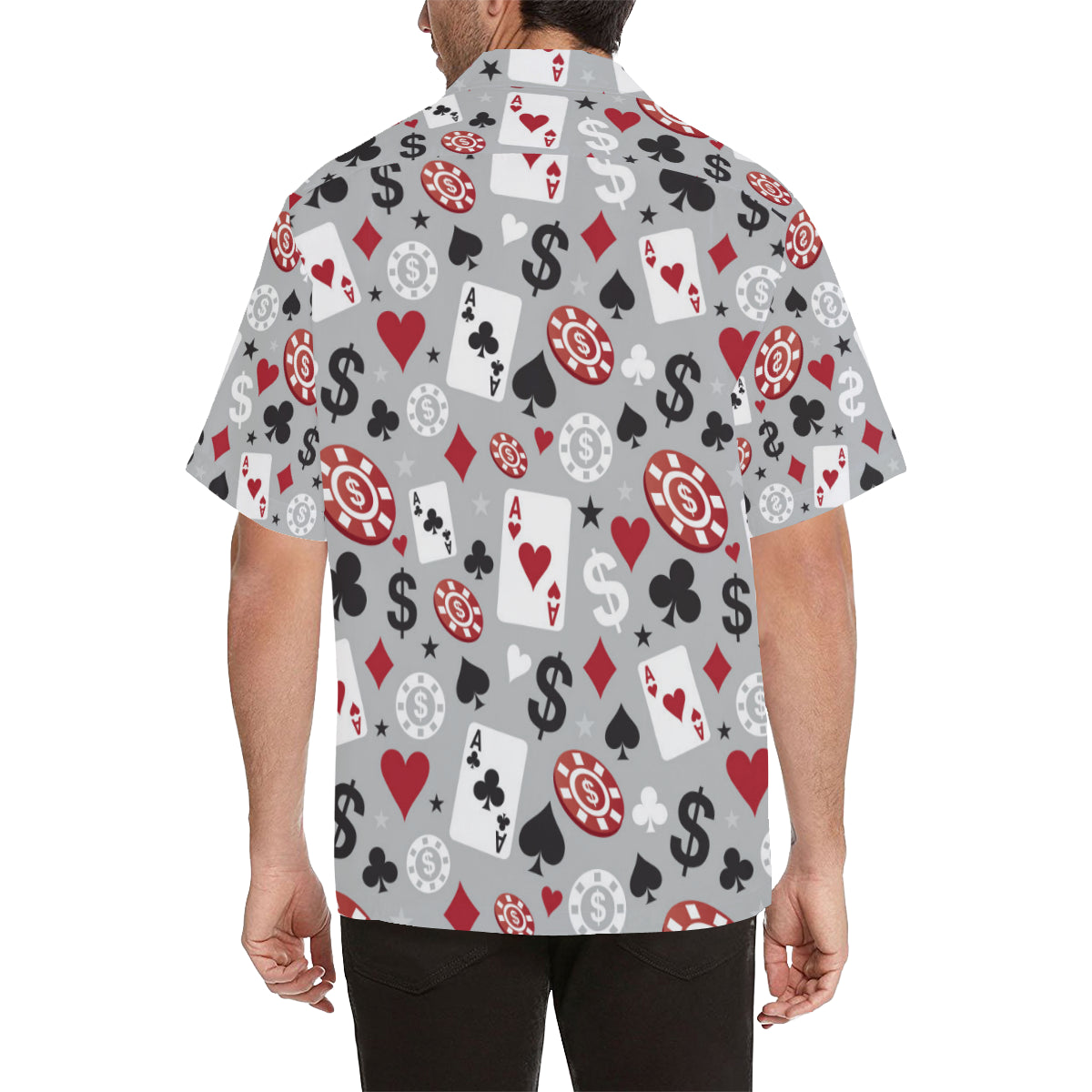Casino Pattern Print Design 01 Men's Hawaiian Shirt