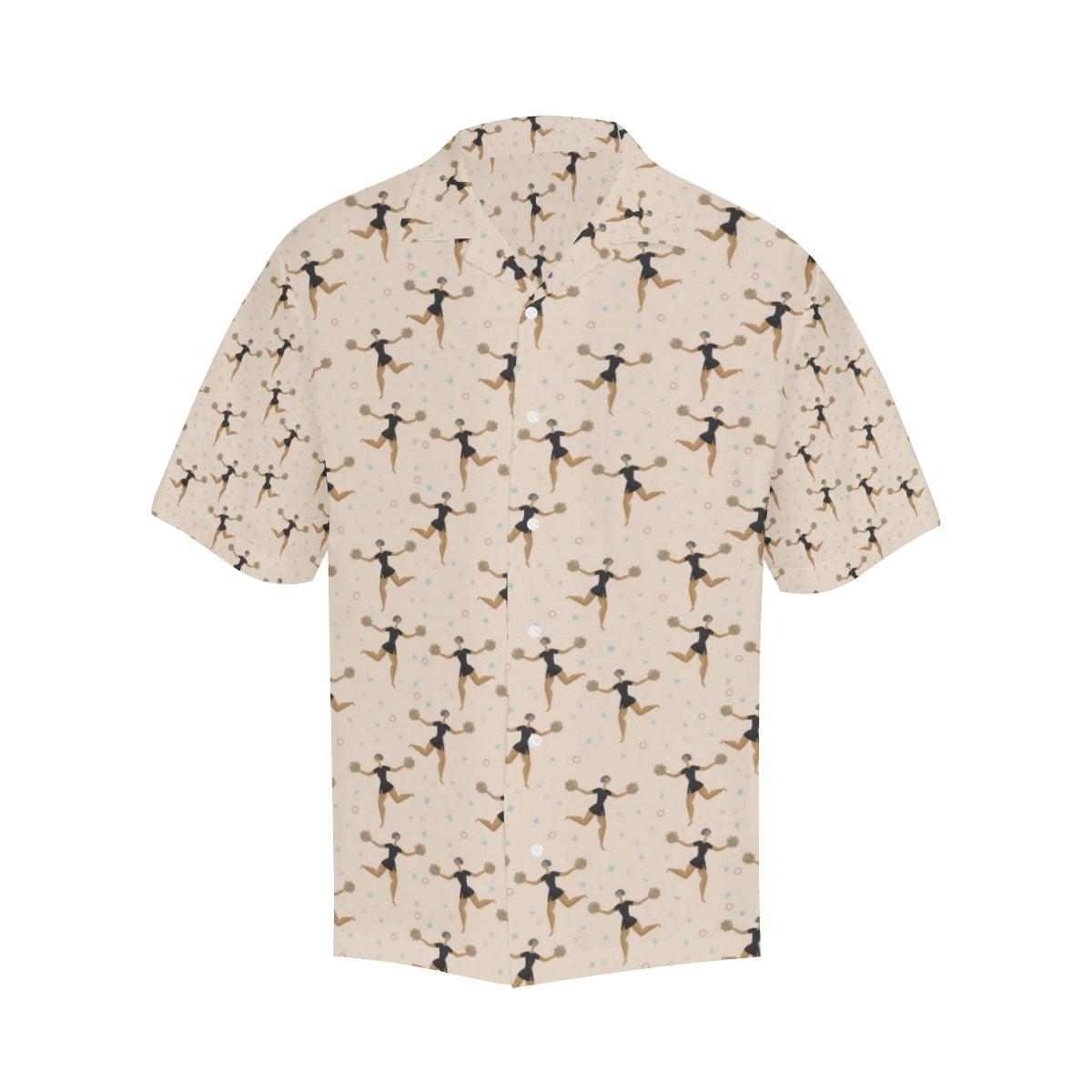 Cheerleader Pattern Print Design 03 Men's Hawaiian Shirt