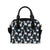 Alpaca Pattern Print Design 04 Shoulder Handbag