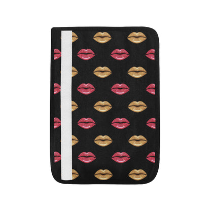 Lip Pattern Print Design 03 Car Seat Belt Cover