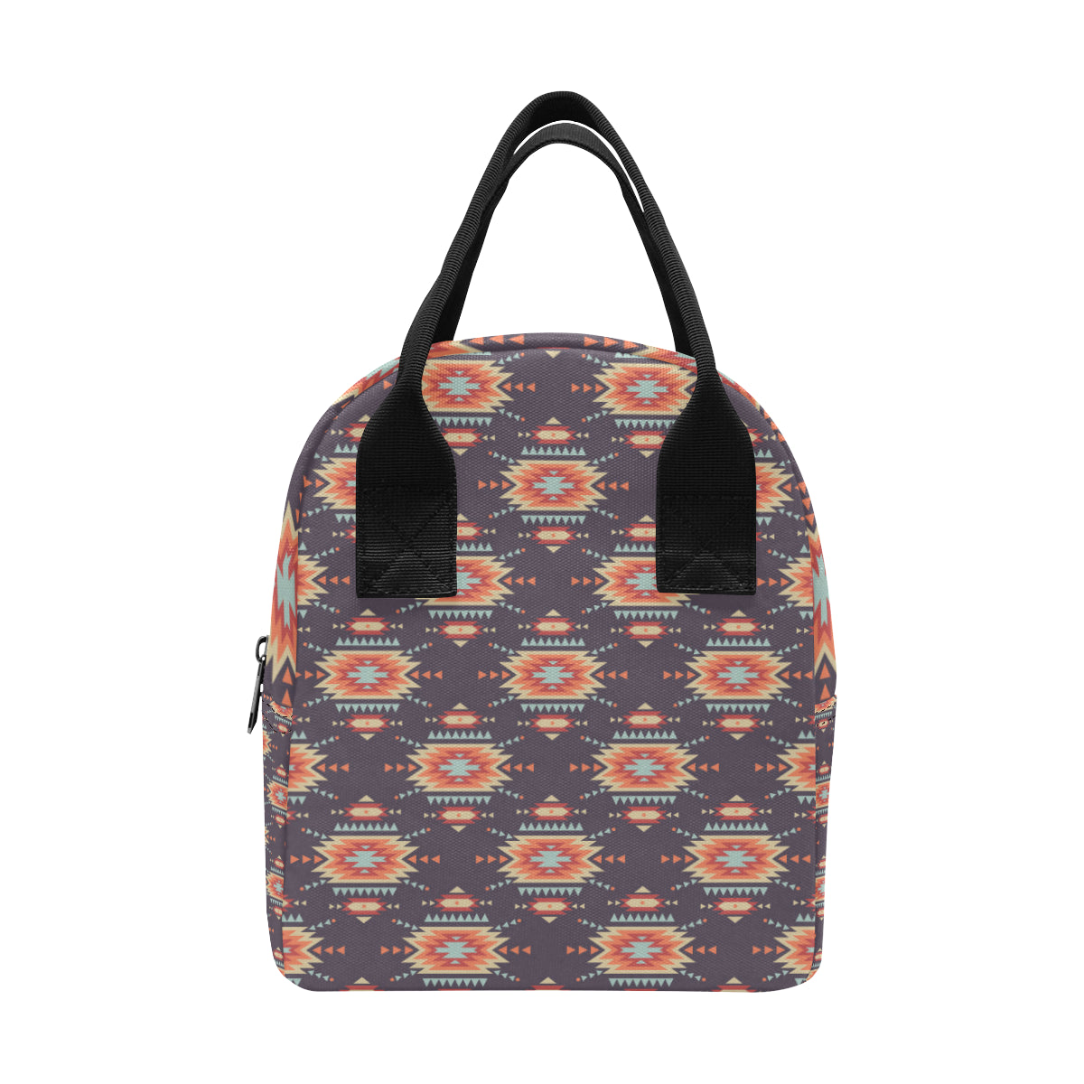 Tribal indians Aztec Insulated Lunch Bag