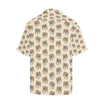 Bulldogs Pattern Print Design 01 Men's Hawaiian Shirt