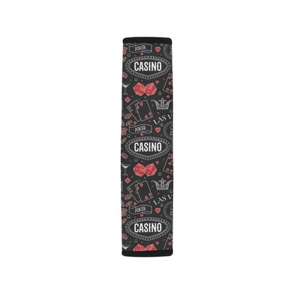Casino Pattern Print Design 04 Car Seat Belt Cover