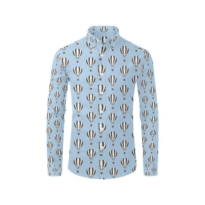 Ballon Pattern Print Design 05 Men's Long Sleeve Shirt