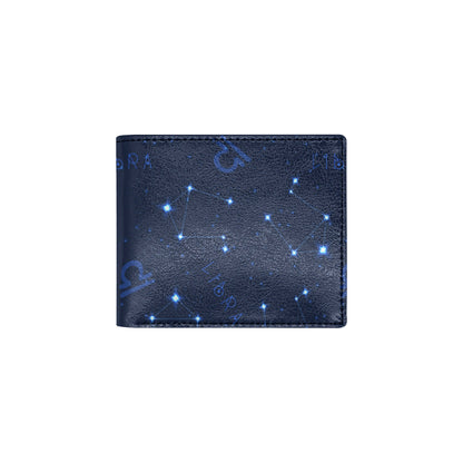 Libra Pattern Print Design 04 Men's ID Card Wallet