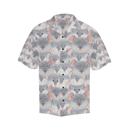 Rat Baby Pattern Print Design 02 Men's Hawaiian Shirt