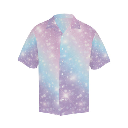Cosmic Pastel Pattern Print Design 02 Men's Hawaiian Shirt