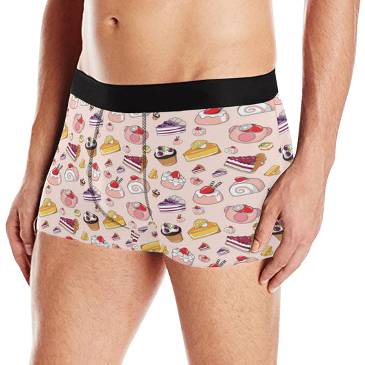 Cake Pattern Print Design 01 Men's Boxer Briefs