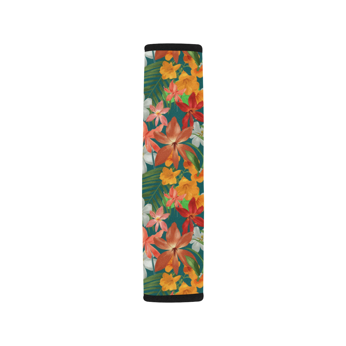 Amaryllis Pattern Print Design AL06 Car Seat Belt Cover