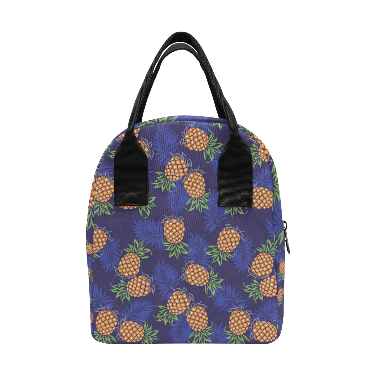 Pineapple Pattern Print Design PP02 Insulated Lunch Bag