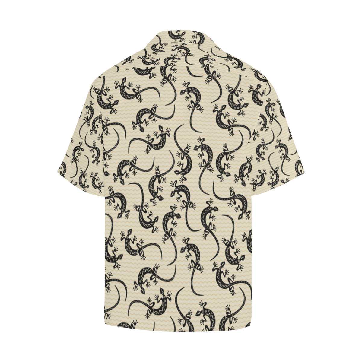 lizard Pattern Print Design 02 Men's Hawaiian Shirt