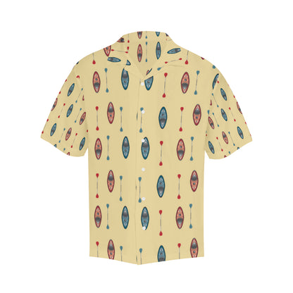 Kayak Pattern Print Design 02 Men's Hawaiian Shirt
