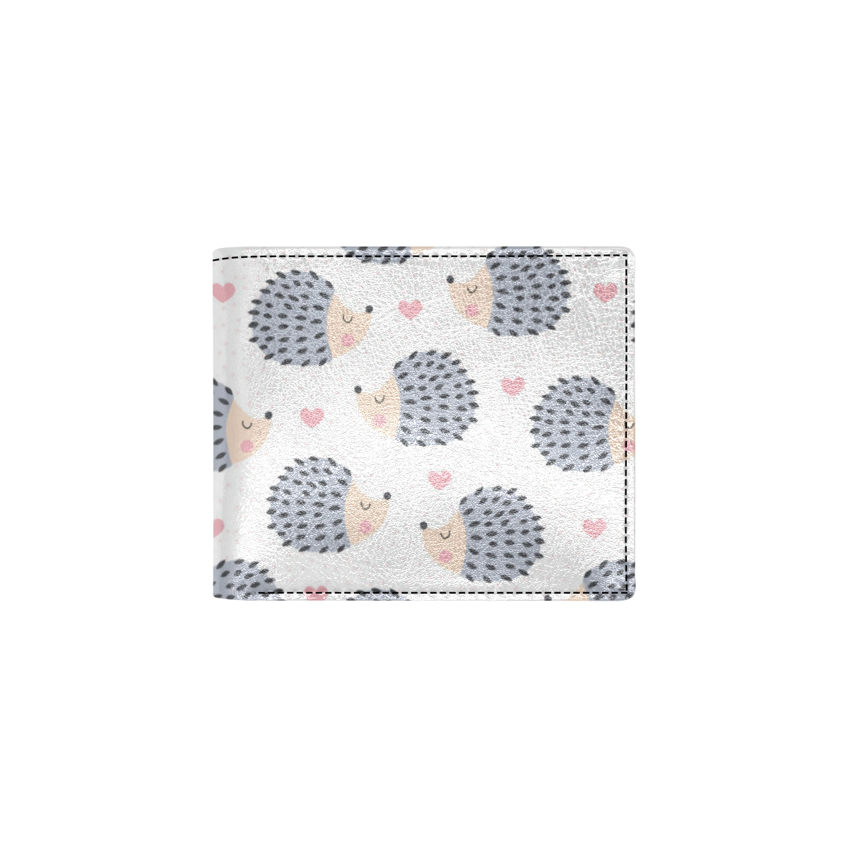 Hedgehog Baby Pattern Print Design 03 Men's ID Card Wallet
