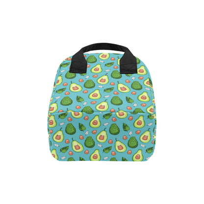 Avocado Pattern Print Design AC05 Insulated Lunch Bag