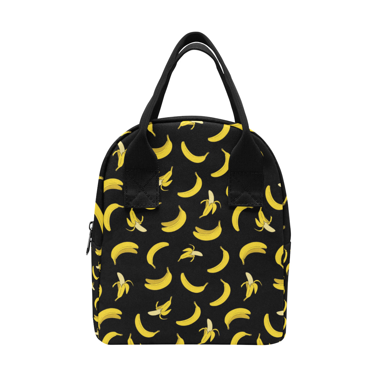 Banana Pattern Print Design BA05 Insulated Lunch Bag